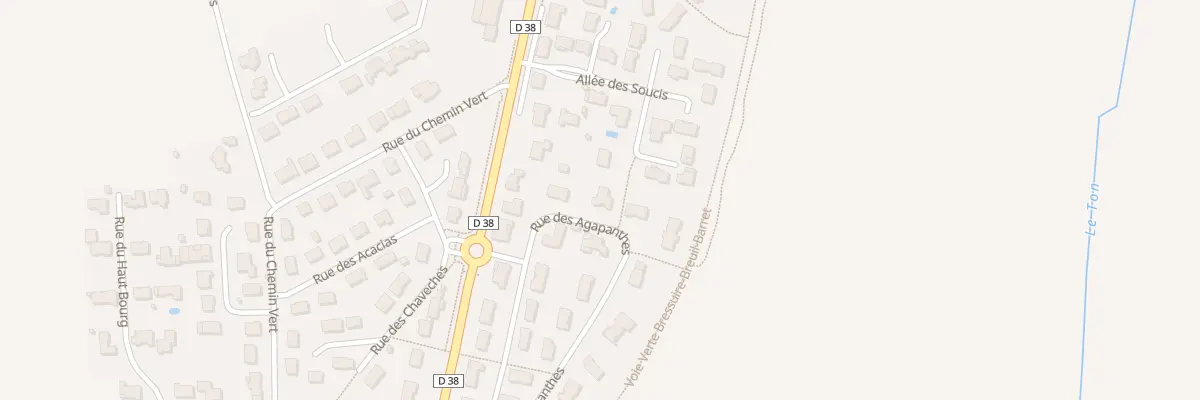 Plan du 15 Rue des Agapanthes Terves à Bressuire
