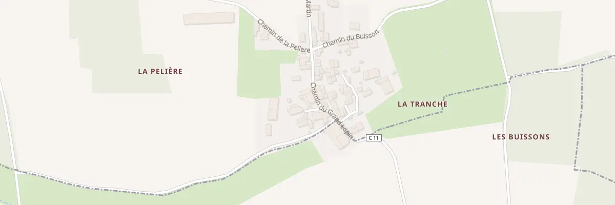 Plan du 10 Che du Grand Lopin à Asnières-la-Giraud