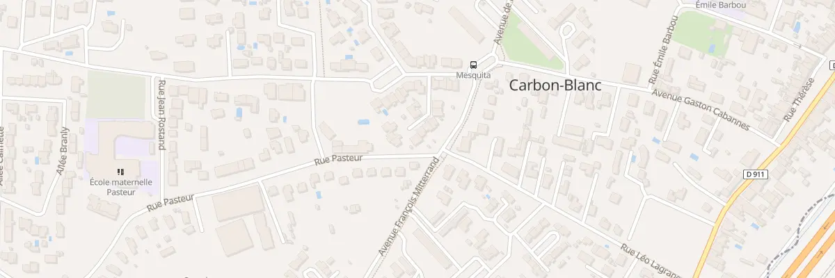 Plan du 14 Rue Paul Fort à Carbon-Blanc