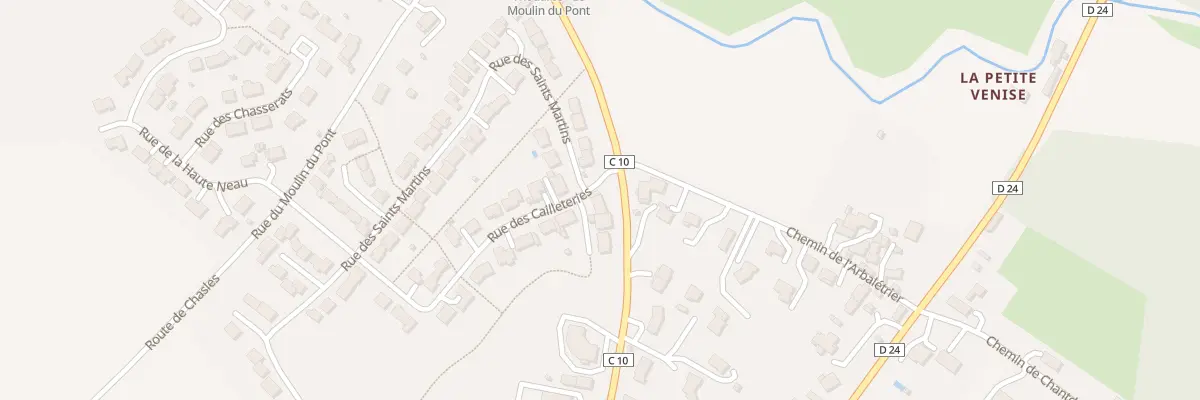 Plan du 2 Imp des Cailleteries à Bellevigne-en-Layon