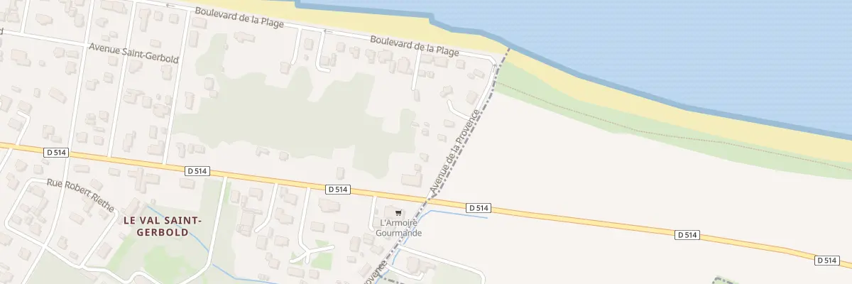 Plan du 11 Av de la Provence à Ver-sur-Mer