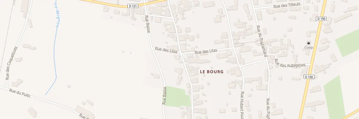 Plan du 14 Gr Grande Rue à Villeneuve-la-Comtesse