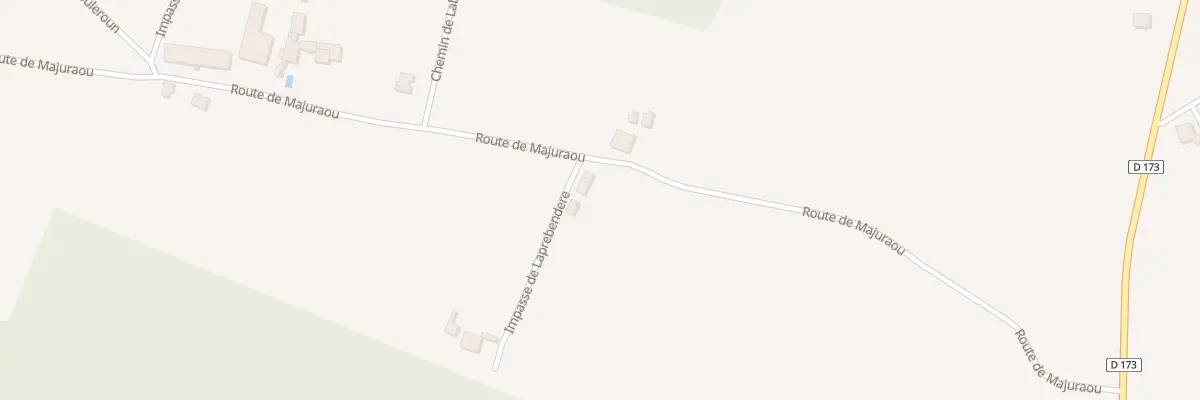 Plan du 507 Rte de Majuraou à Mant