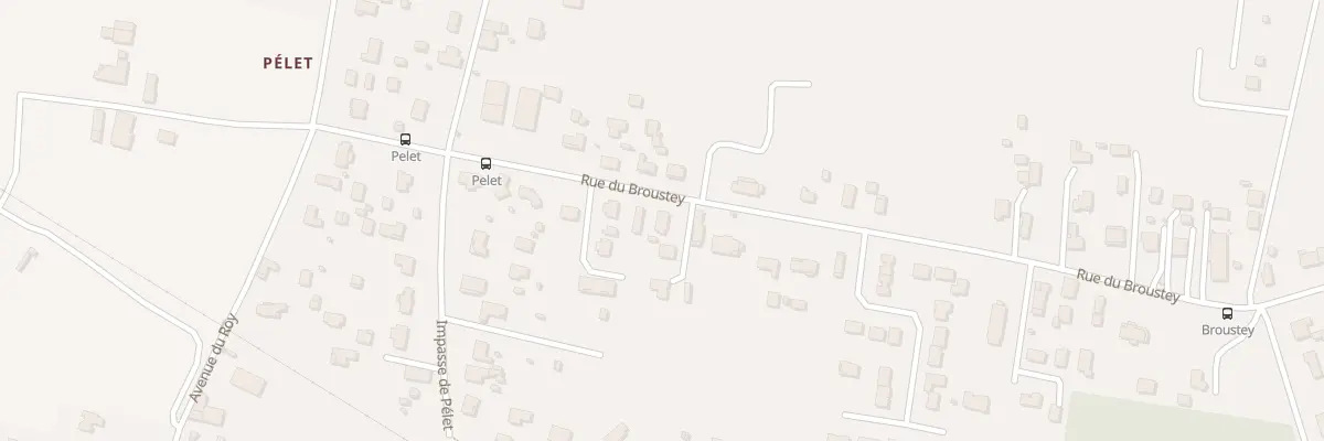 Plan du 9031 Rue du Broustey à Ambarès-et-Lagrave