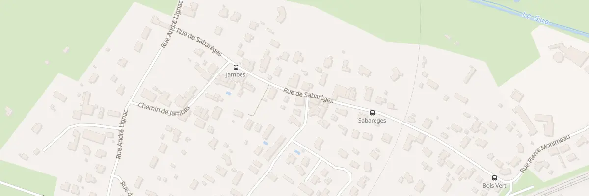 Plan du 42 Rue de Sabarèges à Ambarès-et-Lagrave