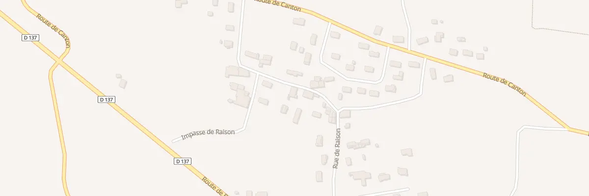 Plan du 301 Rue de Raison à Pugnac