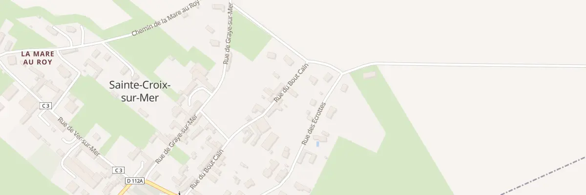 Plan du 20 Rue du Bout Cain à Sainte-Croix-sur-Mer