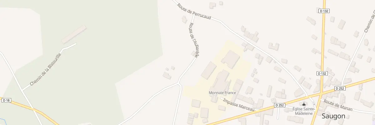 Plan du 49 L’Aubarede à Saugon