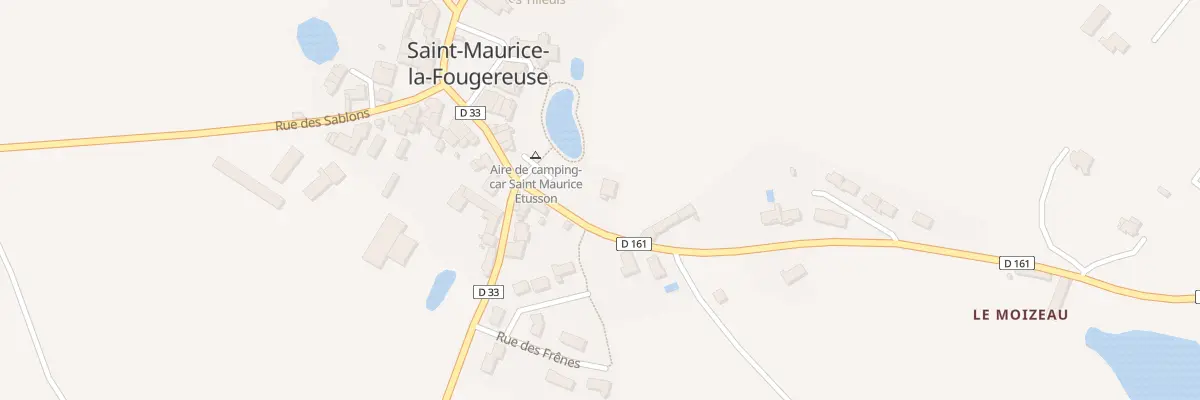 Plan du 1 Rte de l’Arceau à Saint Maurice Étusson