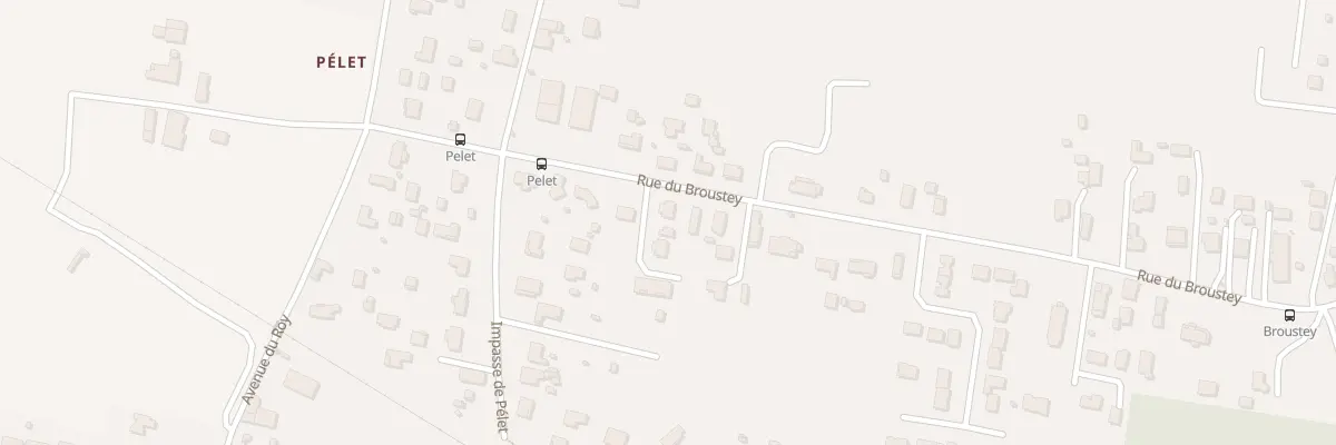 Plan du 88 Rue du Broustey à Ambarès-et-Lagrave