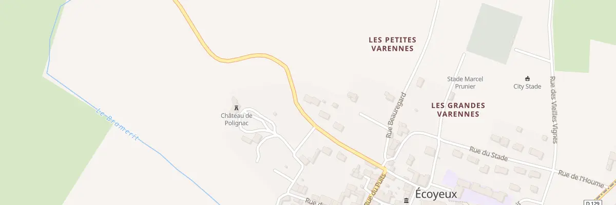 Plan du 28 Rue Goulebeneze à Écoyeux