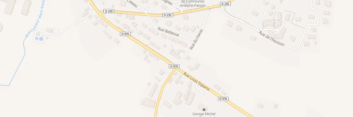 Plan du 59 Rue Louis Esparre à Juvigny Val d’Andaine