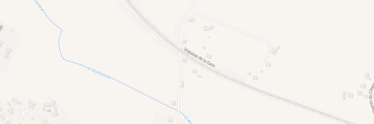 Plan du 52 Rte de la Gare à Denguin