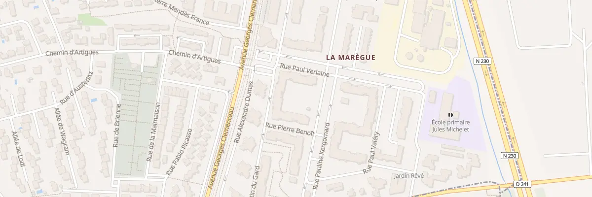 Plan du 12 Rue Martin du Gard à Cenon