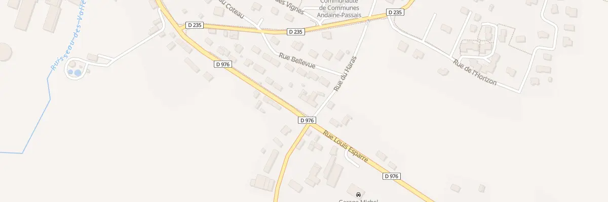 Plan du 57 Rue Louis Esparre à Juvigny Val d’Andaine