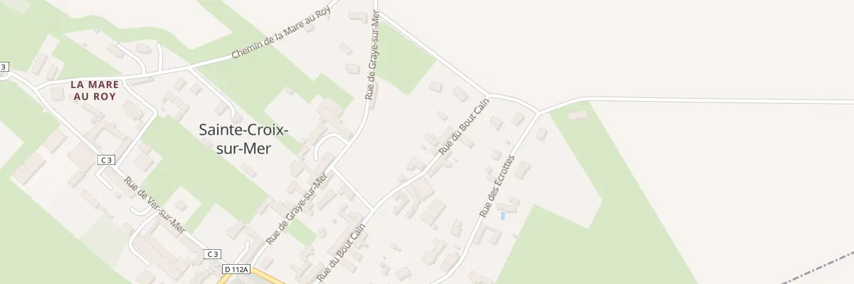 Plan du 11 Rue du Bout Cain à Sainte-Croix-sur-Mer