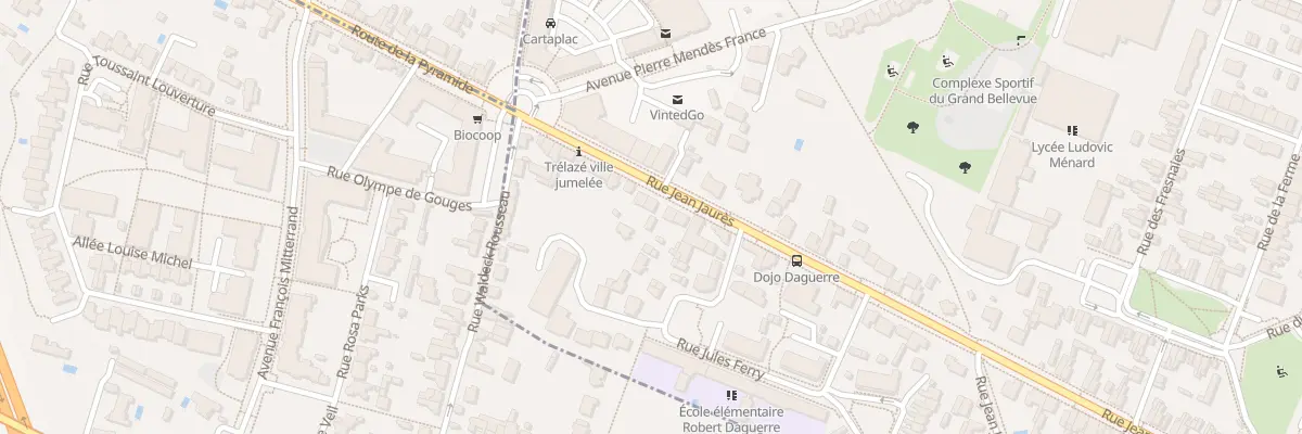 Plan du 337 Rue Jean Jaurès à Trélazé