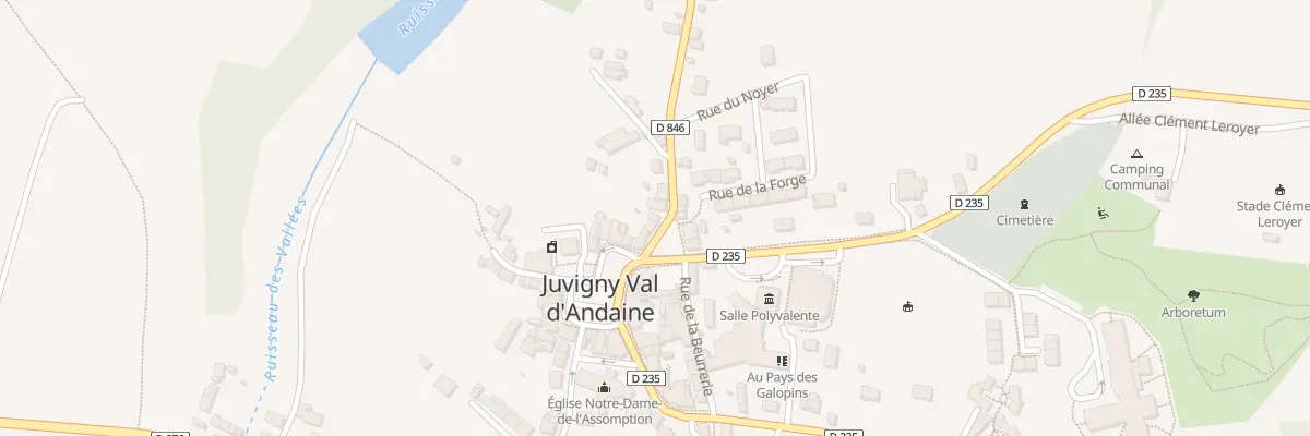 Plan du 1 Rue de la Pietà à Juvigny Val d’Andaine