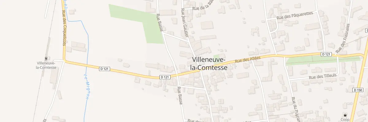 Plan du 3 Rue Jean Gautier à Villeneuve-la-Comtesse