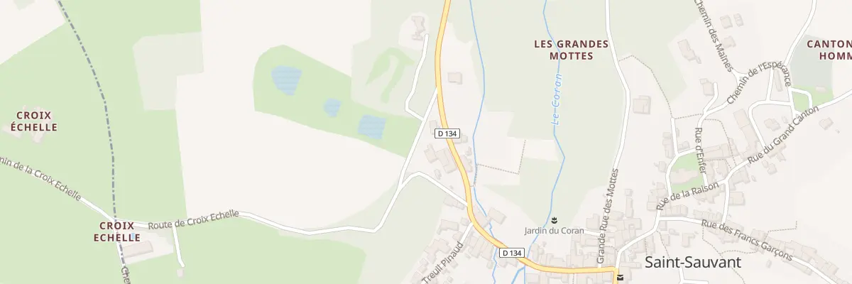 Plan du 3 Rte de Croix Echelle à Saint-Sauvant