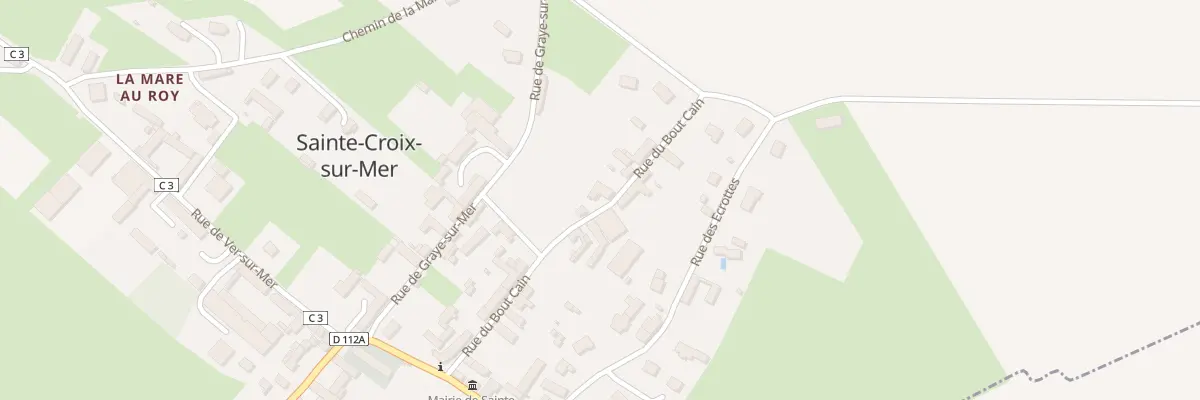 Plan du 7 Rue du Bout Cain à Sainte-Croix-sur-Mer