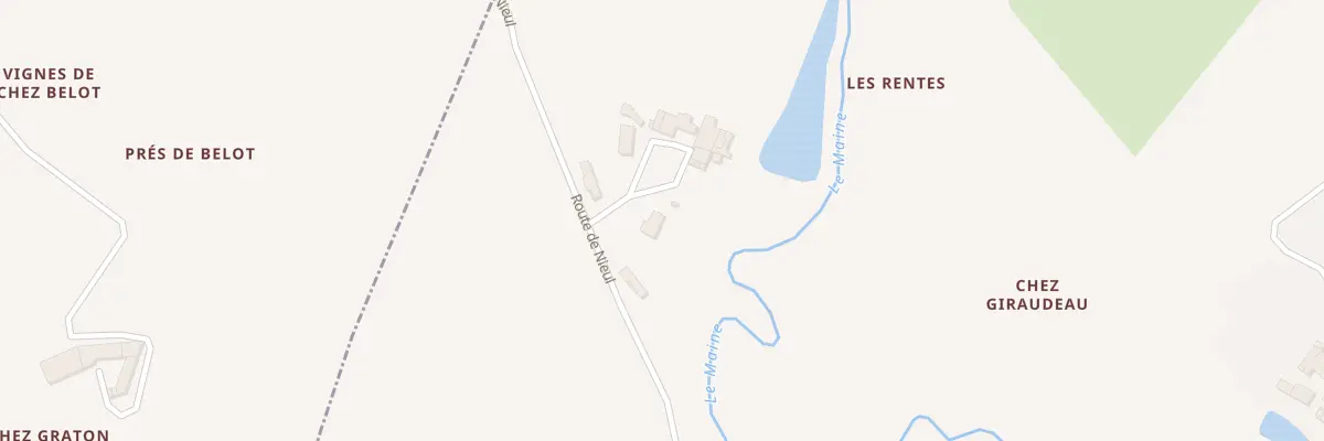Plan du 42 Rte de Nieul à Saint-Hilaire-du-Bois