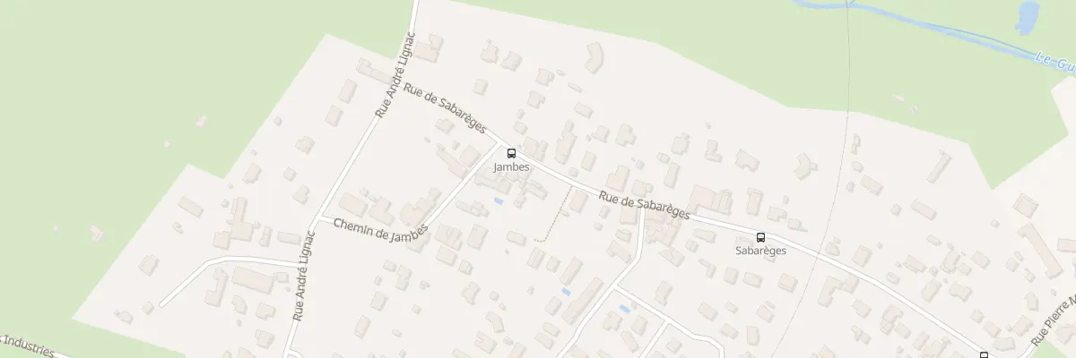 Plan du 54 Rue de Sabarèges à Ambarès-et-Lagrave