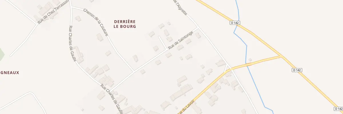 Plan du 16 Rue de Saintonge à Avy