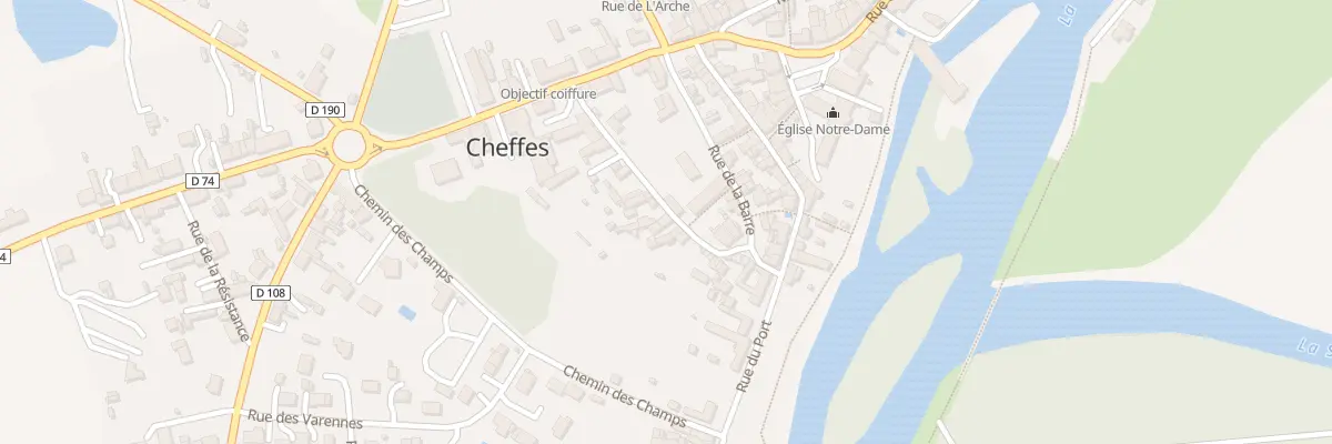 Plan du 18 Rue de la Frairie à Cheffes