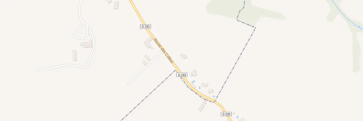 Plan du 176 Rte des Cretes / D 233 à Casteide-Cami