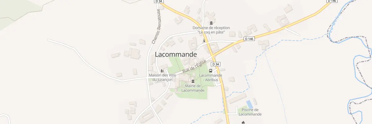 Plan du 5109 Pas des Pelerins à Lacommande
