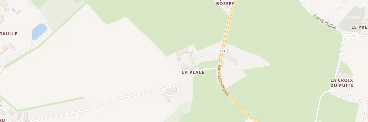 Plan du 5028 Place à Préaux-Bocage