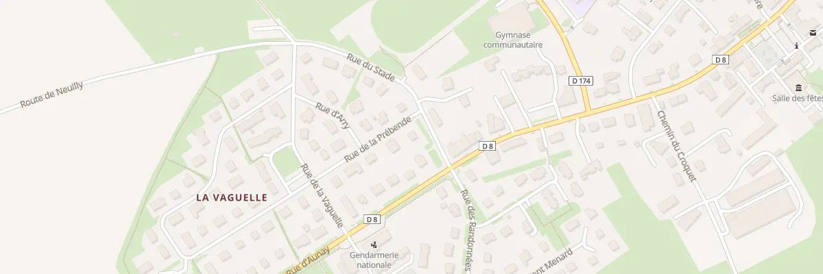Plan du 5274 Rue de la Prébende à Évrecy