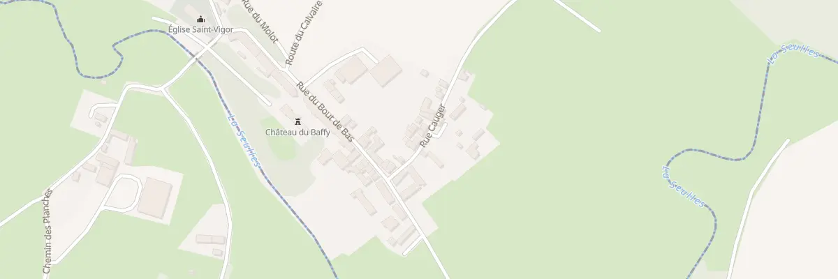 Plan du 3 Rue Cauger à Colombiers-sur-Seulles