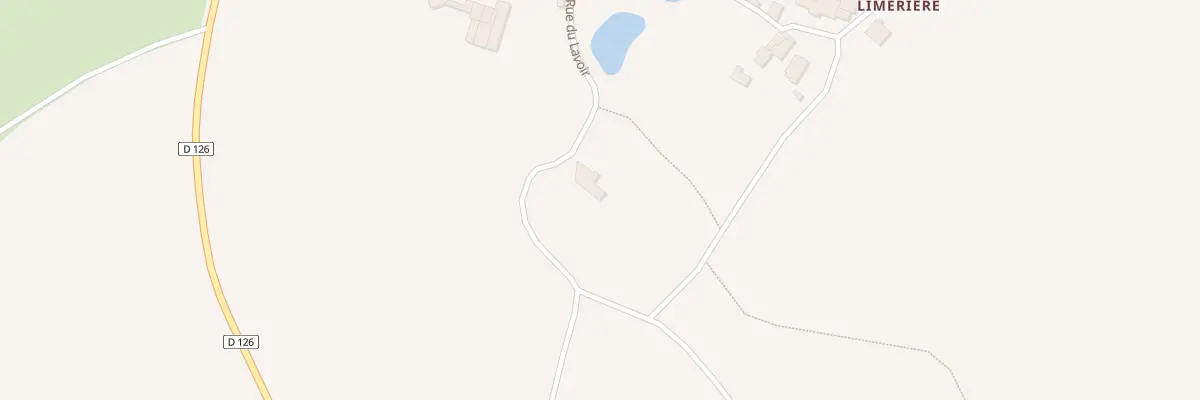 Plan du 16 Rue du Lavoir à Béceleuf
