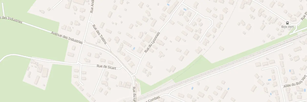 Plan du 9006 Rue de Lyonnais à Ambarès-et-Lagrave