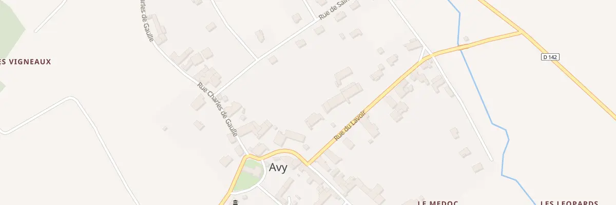 Plan du 3 Rue du Lavoir à Avy