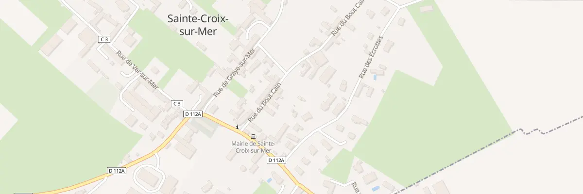 Plan du 10 Rue du Bout Cain à Sainte-Croix-sur-Mer