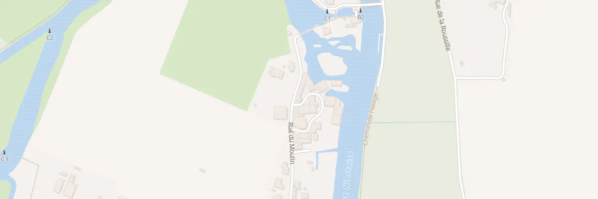 Plan du 76 Rue du Moulin à Niort