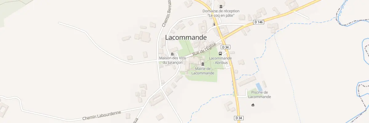 Plan du 5120 Rue de l’Église à Lacommande