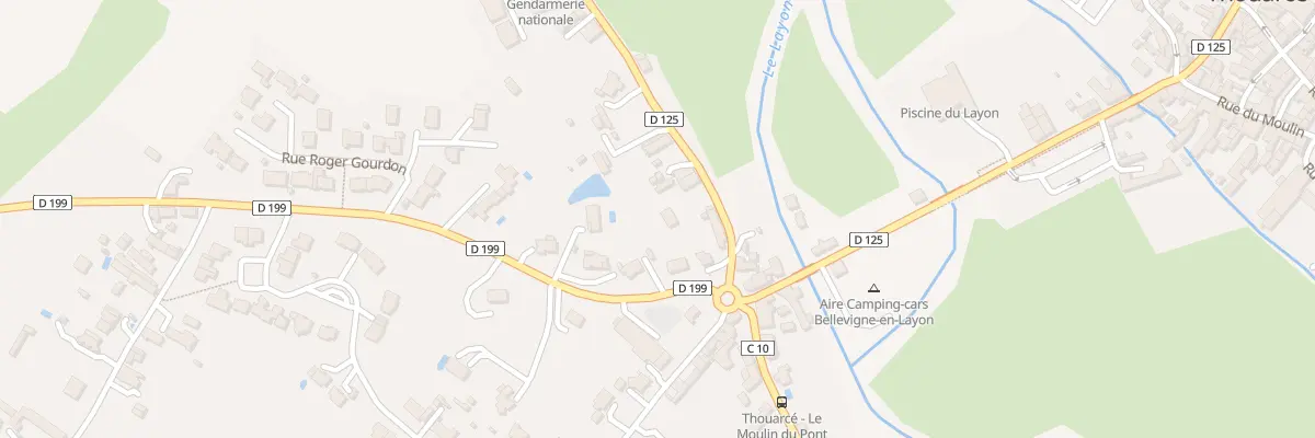 Plan du 4 Rte de Rablay à Bellevigne-en-Layon