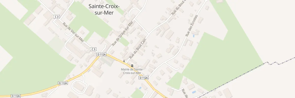 Plan du 8 Rue du Bout Cain à Sainte-Croix-sur-Mer