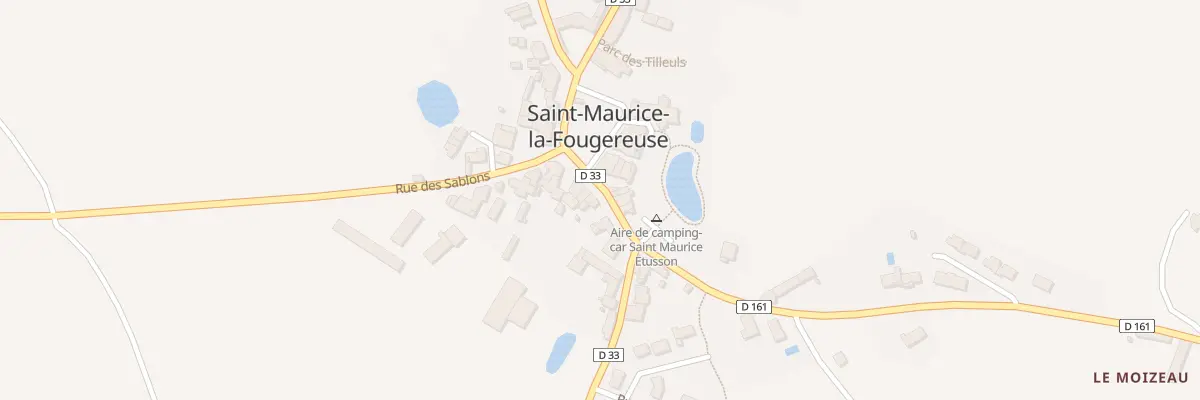 Plan du 24 Rue du Chanoine Michaud à Saint Maurice Étusson