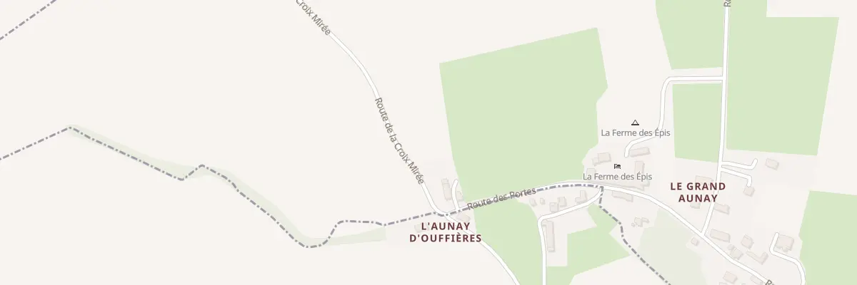 Plan du 5021 Le Grand Aunay à Ouffières
