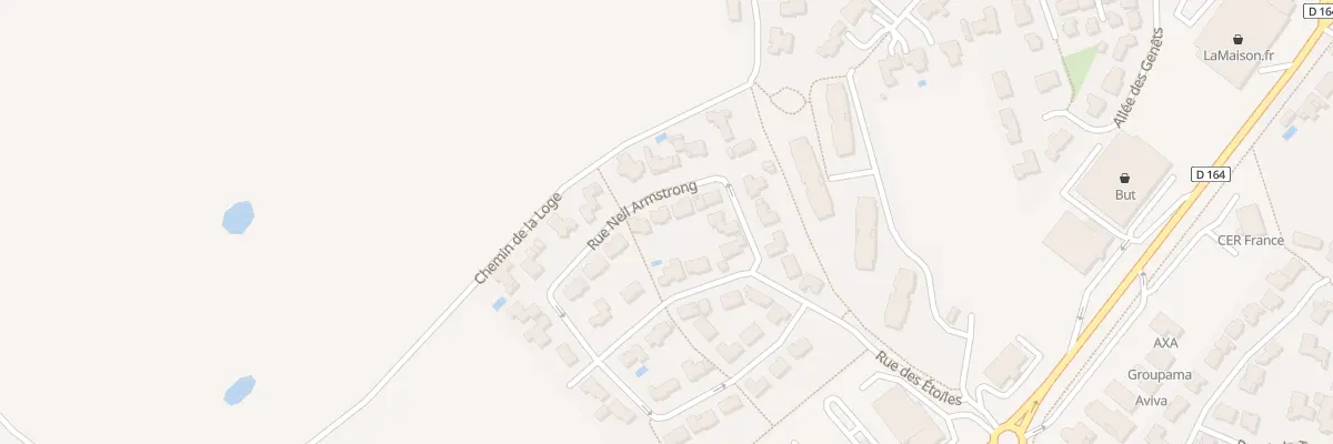 Plan du 9 Rue Neil Armstrong à Bressuire