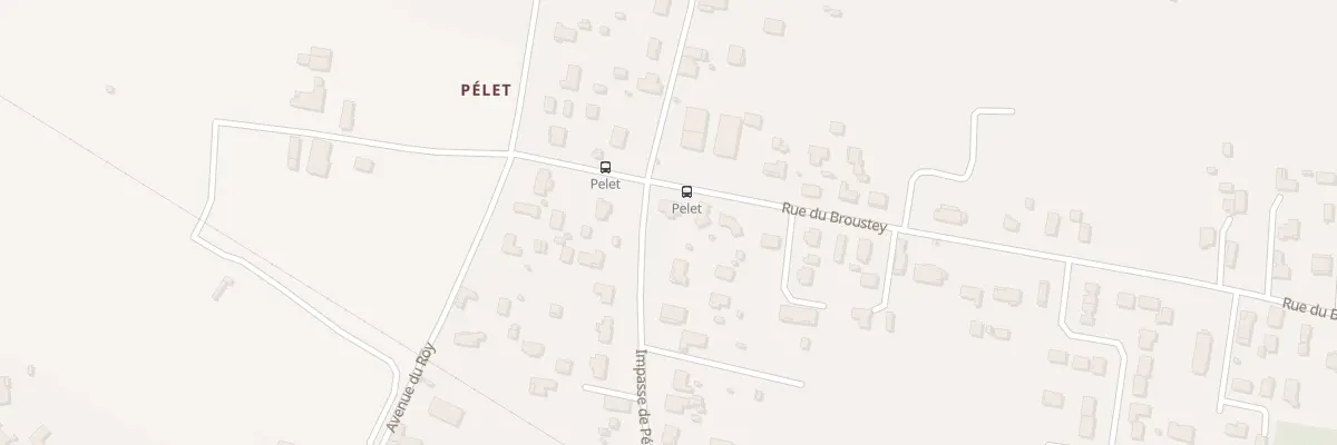 Plan du 9030 Rue du Broustey à Ambarès-et-Lagrave