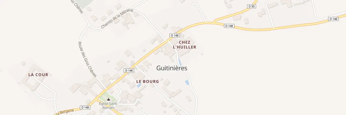 Plan du 5020 Le Bourg à Guitinières