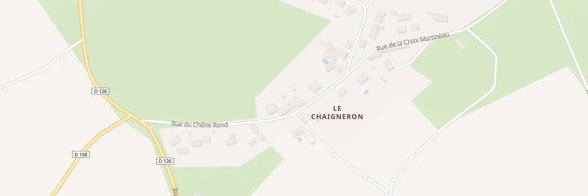 Plan du 22 Rue du Chêne Rond à Béceleuf