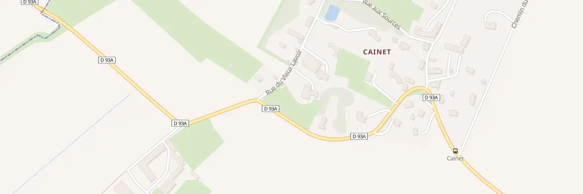 Plan du 2 Rue du Vieux Lavoir au Fresne-Camilly