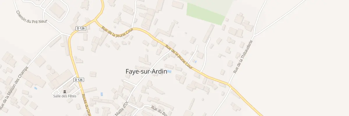 Plan du 12 Rte des Alleufs à Faye-sur-Ardin